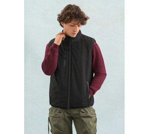 Жилет софтшелл унисекс Falcon BW, синий