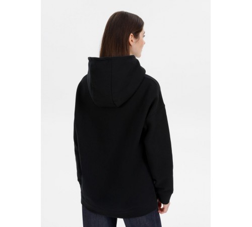Худи оверсайз унисекс Snuggie, черное