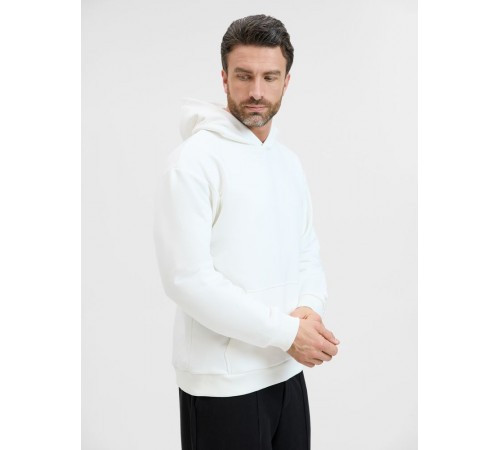 Худи унисекс оверсайз Songo, молочно-белое
