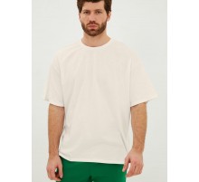 Футболка Oversize Premium, молочно-белая