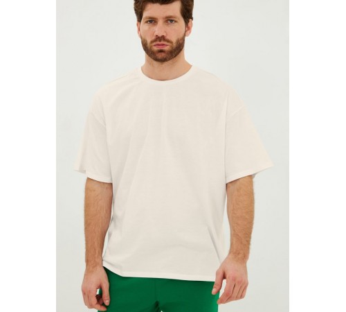 Футболка Oversize Premium, молочно-белая