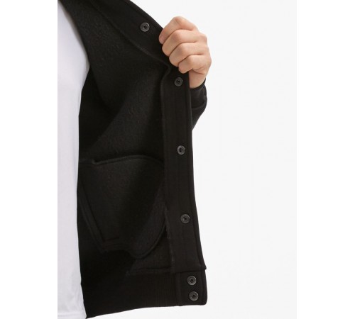 Бомбер унисекс AtmosWear, черный