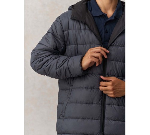 Куртка-парка унисекс Reverse, черная