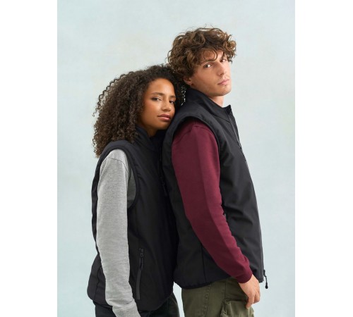 Жилет софтшелл унисекс Falcon BW, синий