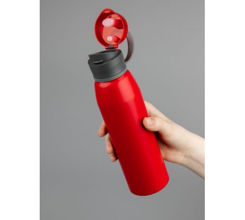 Бутылка для воды Billy Gym, матовая красная