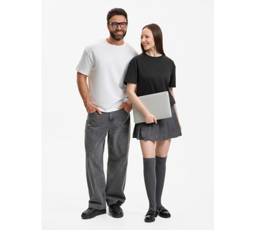 Футболка унисекс Durington, белая