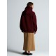 Худи Kulonga Oversize, бордовое