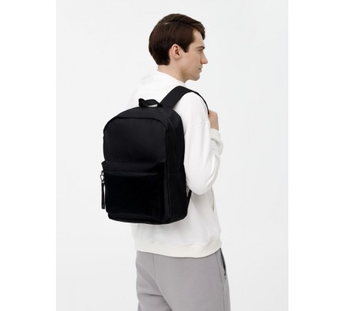 Рюкзак Patch Catcher с карманом из липучки, черный