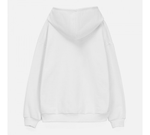 Толстовка унисекс оверсайз Sartoro, белая