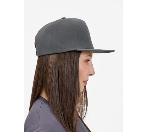Бейсболка Epicore с прямым козырьком, серая