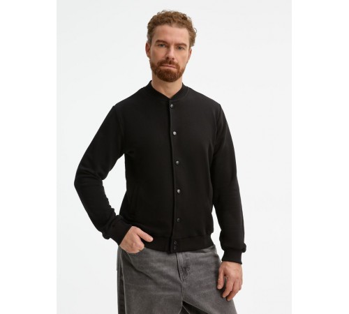 Бомбер унисекс Nuppu, черный