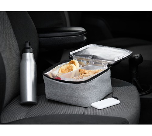 Изотермическая сумка с функцией подогрева Oneworld, серая