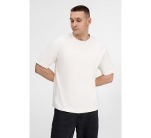 Футболка оверсайз унисекс Avenu, молочно-белая