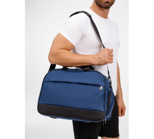 Спортивная сумка Atlantes, синяя с черным