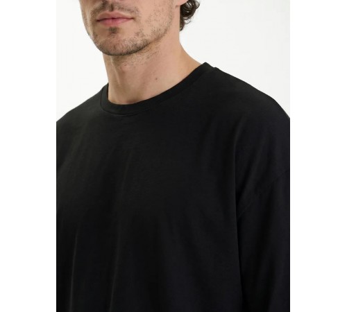 Футболка Oversize Premium 210, черная