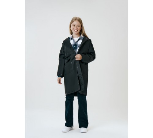 Дождевик детский RainDrop Kids, черный Дождевик детский RainDrop Kids, черный