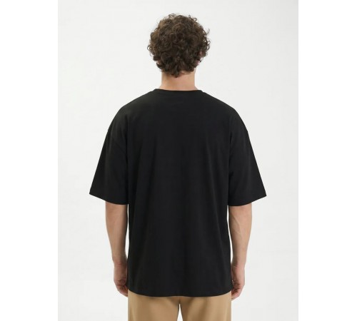 Футболка Oversize Premium 210, черная