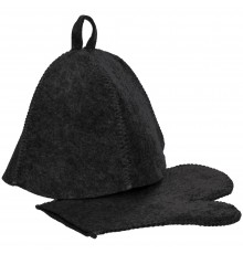 Набор для бани Heat Off, ver.2, черный