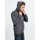 Толстовка на молнии с капюшоном Siverga, темно-серая (графит)