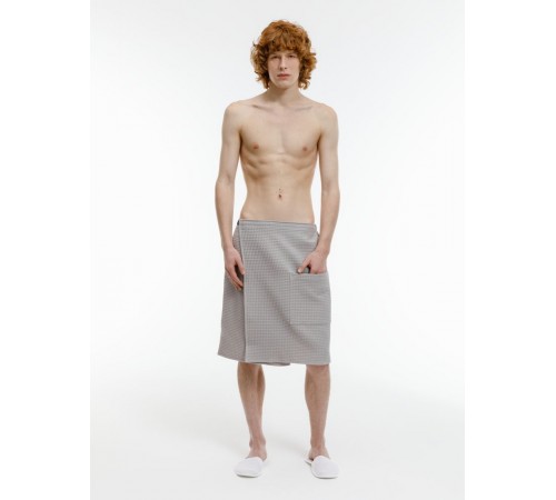 Банный набор Heat Therapy ver.2, мужской, светло-серый