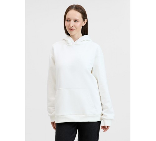 Худи унисекс оверсайз Songo, молочно-белое