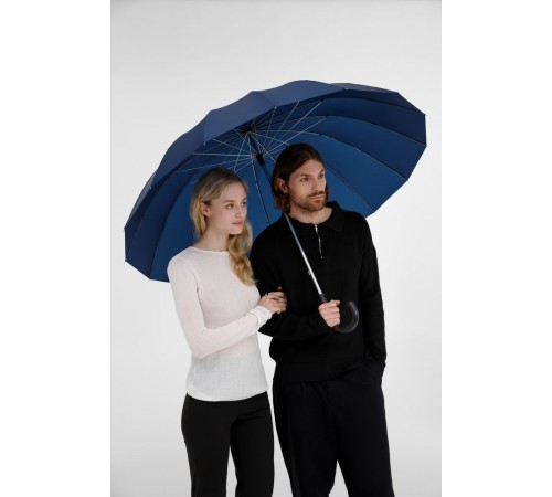 Зонт-трость Hit Golf, темно-синий