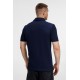 Рубашка поло унисекс Senti, темно-синяя