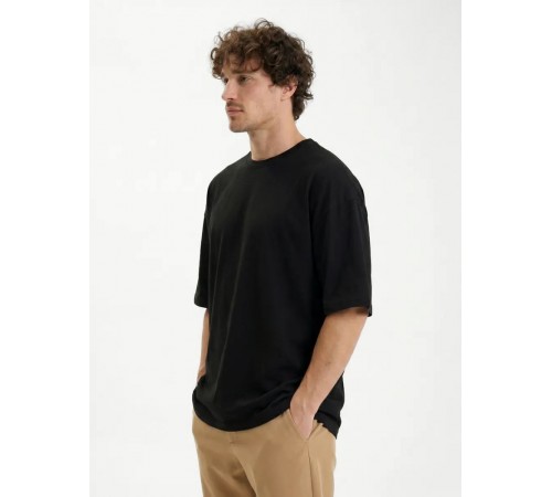 Футболка Oversize Premium 210, черная