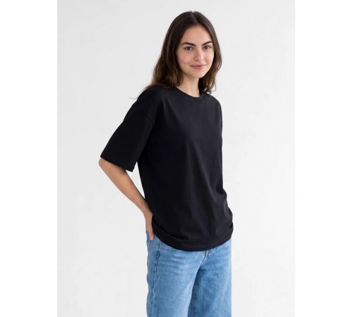Футболка Oversize Premium 210, черная