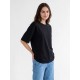 Футболка Oversize Premium 210, черная