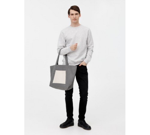 Шопер Shophop, серый с неокрашенным