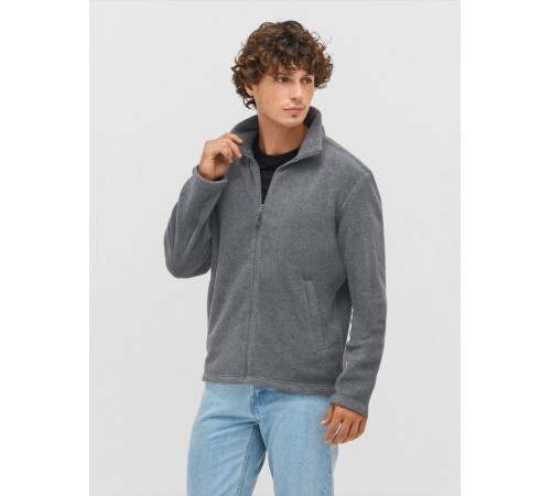 Куртка флисовая унисекс Nitro, серо-бежевая