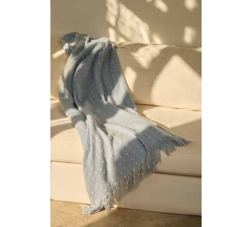 Плед Laforet, голубой