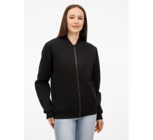 Бомбер унисекс Estado, черный