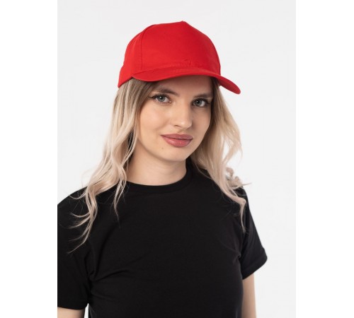 Бейсболка Basic, красная