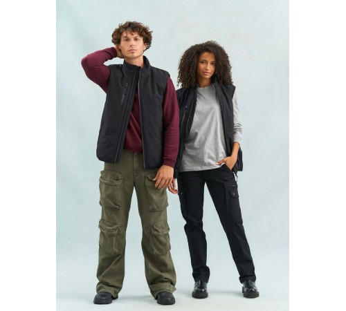 Жилет софтшелл унисекс Falcon BW, синий