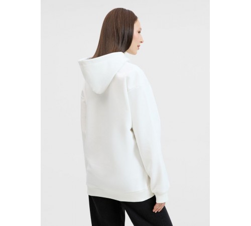 Худи унисекс оверсайз Songo, молочно-белое