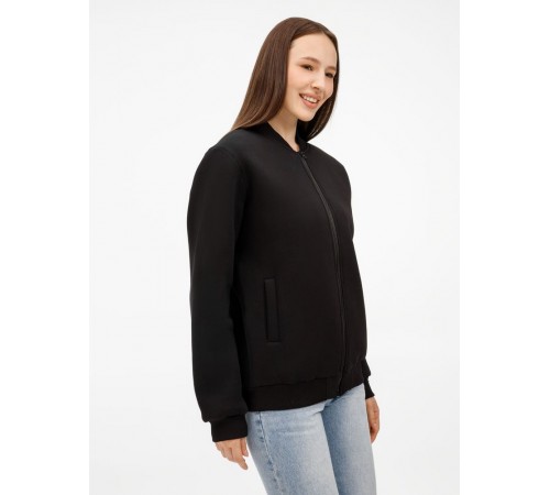 Бомбер унисекс Estado, черный