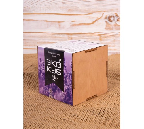 Набор для выращивания «Экокуб Lite», лаванда