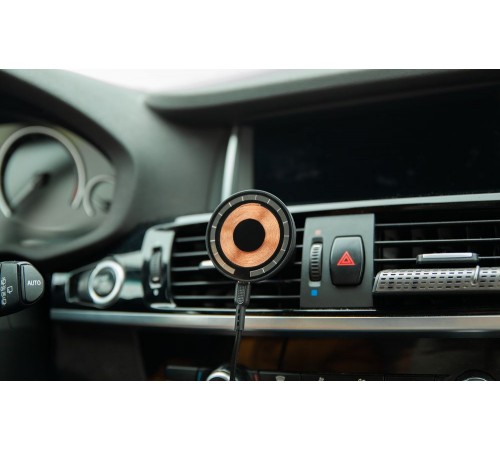 Держатель для смартфона Cooper Auto Wireless с беспроводной зарядкой, черный