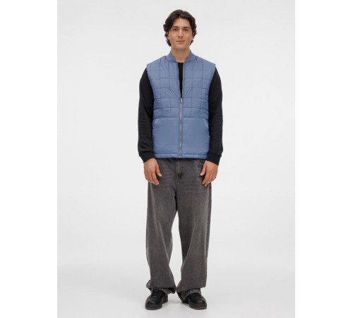 Жилет унисекс Warmbridge, синий (джинс)