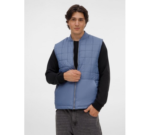 Жилет унисекс Warmbridge, синий (джинс)
