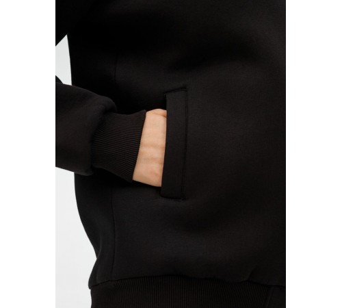 Бомбер унисекс Estado, черный