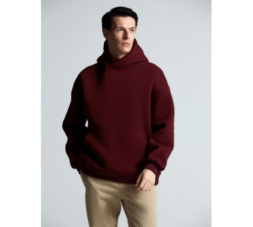 Худи Kulonga Oversize, бордовое