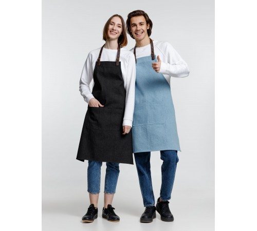 Фартук Denim Team, голубой джинс