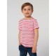 Футболка детская Miles Kids белая с красным