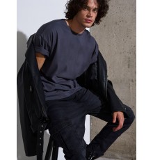 Футболка Oversize Premium, темно-серая (антрацит)