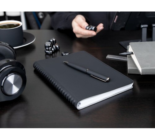 Ручка шариковая Inkish Gunmetal, белая
