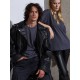 Футболка Oversize Premium, темно-серая (антрацит)