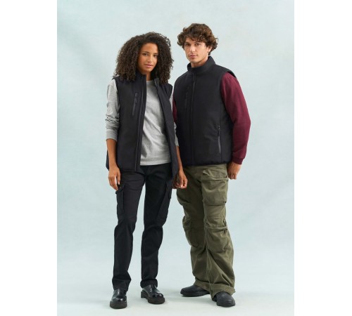 Жилет софтшелл унисекс Falcon BW, синий